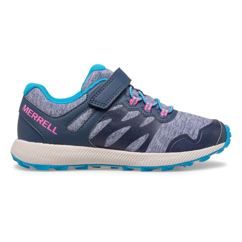 Basket Merrell Nova 2 Bleu Marine Enfant | F.Q.ARVW